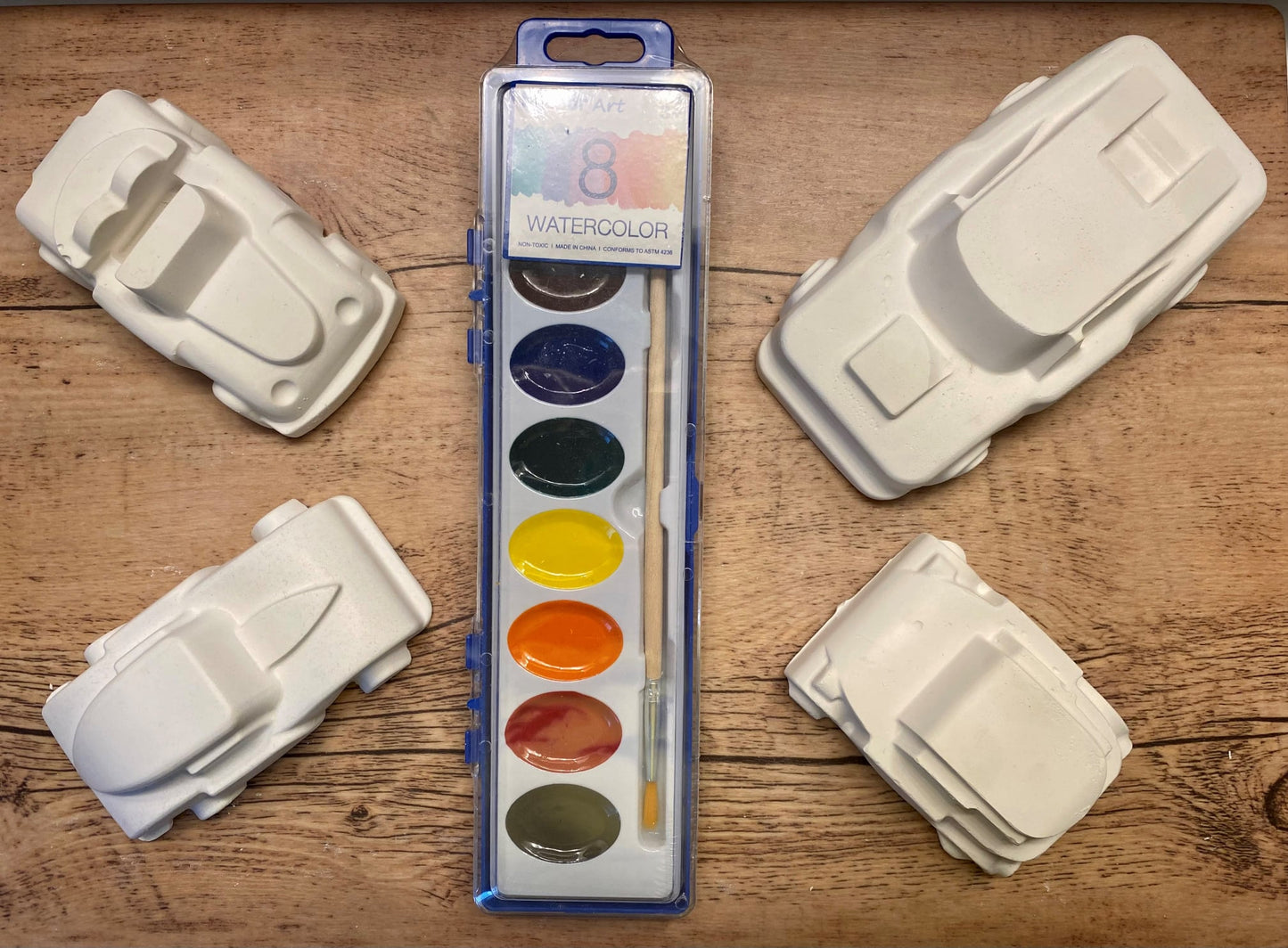 Cars Watercolor Kit