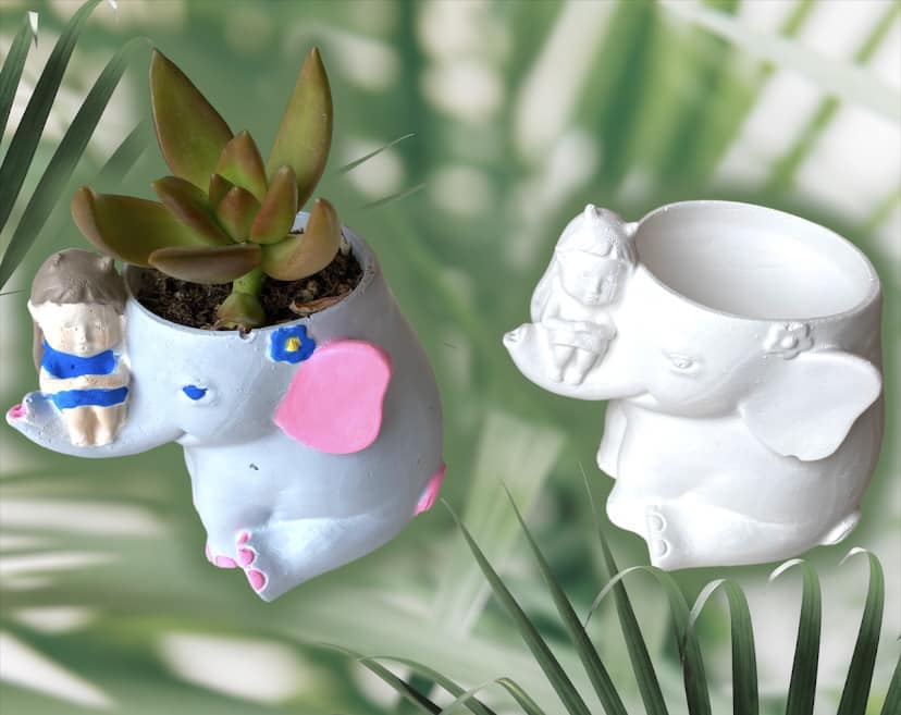 Elephant planter